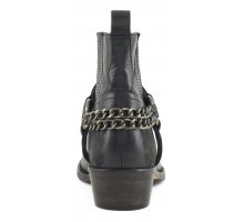 Economici Texan boot with back chain and studs F08171824-0203 Outlet Online Shop